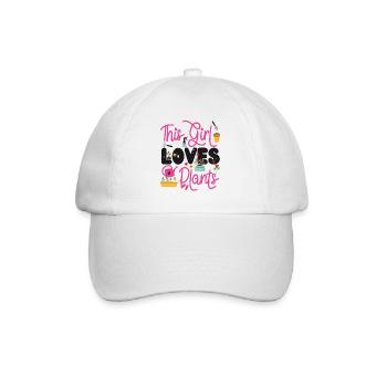 Amateur de plantes jardinière fille ceci - Casquette classique - blanc/blanc - Devant
