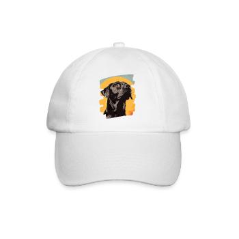 Labrador - Baseballkappe - Weiß/Weiß - Vorne