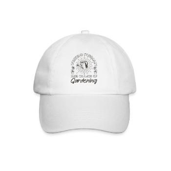 Week-end de jardinage pour les amoureux des plantes - Casquette classique - blanc/blanc - Devant
