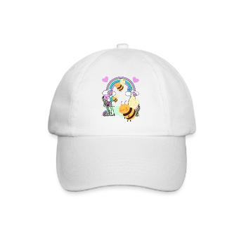 Enfants Enfant Arc-en-ciel Insecte Insecte Bébé - Casquette classique - blanc/blanc - Devant