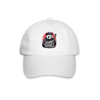Gangster Panda Panda Panda Ours Pandas - Casquette classique - blanc/blanc - Devant