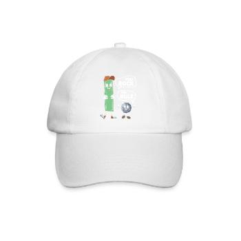 Vous rockez, vous régnez ! Musique stimulante - Casquette classique - blanc/blanc - Devant
