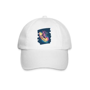 Unicorn - Baseball Cap - white/white - Front