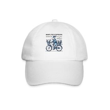 Pâques HOPLINE EXPRESS Esthétique rétro vintage - Casquette classique - blanc/blanc - Devant