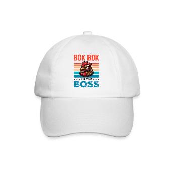 Chicken Chickens - Baseball Cap - white/white - Front