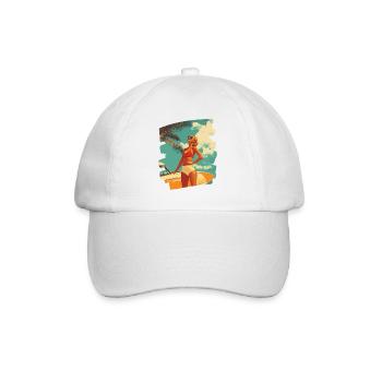 Summer Sun Retro - Baseball Cap - white/white - Front