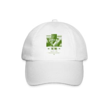 Rotäugiger Laubfrosch Regenwald Amphibie - Baseballkappe - Weiß/Weiß - Vorne