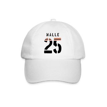 Malle 2025 Trikot - Baseballkappe - Weiß/Weiß - Vorne