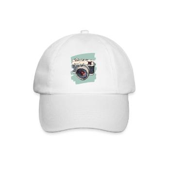 Camera Photo Camera Photographer Female Photographer - Baseball Cap - white/white - Front
