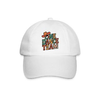 Groupe de danse en ligne Danse familiale en équipe - Casquette classique - blanc/blanc - Devant