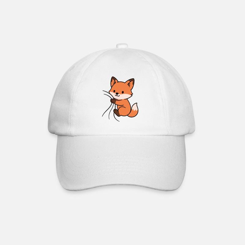 Lieber kleiner Fuchs - Baseballkappe - Weiß/Weiß