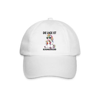 La situation est l’ivresse - Casquette classique - blanc/blanc - Devant