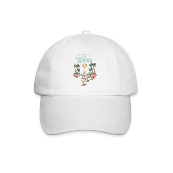 Winner - Baseball Cap - white/white - Front