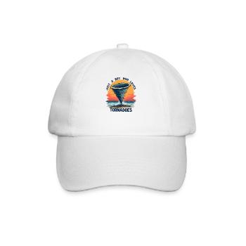 Just a boy who loves tornadoes, storm meteorologist - Baseball Cap - white/white - Front