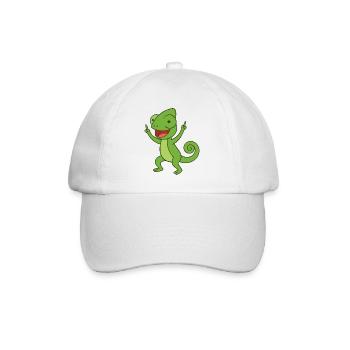 Caméléon de fête - Casquette classique - blanc/blanc - Devant