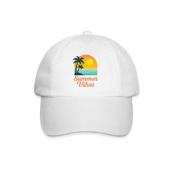Ambiance estivale - Casquette classique - blanc/blanc - Devant