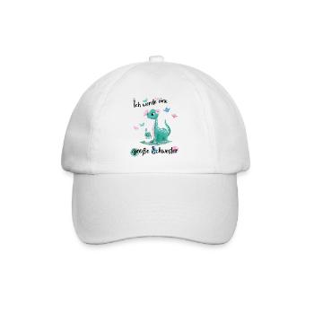 Announcing offspring I'm going to be a big sister in 2027 - Baseball Cap - white/white - Front
