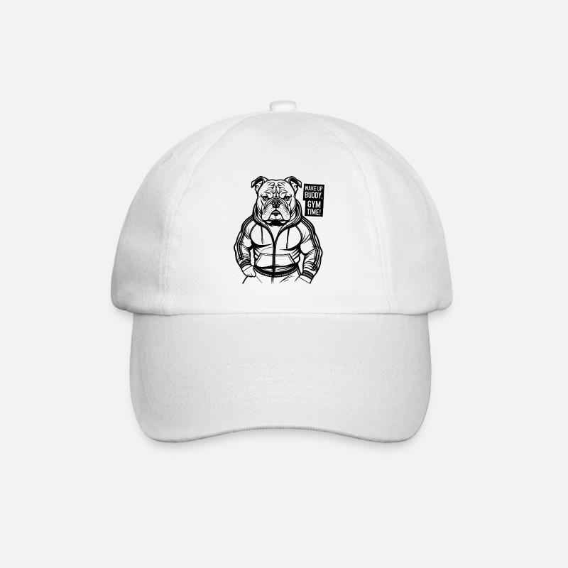Gym, GYM TIME - Baseball Cap - white/white