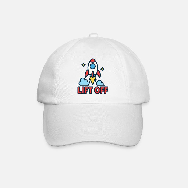 Ascension Galactique - Rocket Design - Casquette classique - blanc/blanc