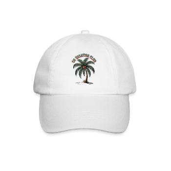Vacation Club Summer Festival Vacation Beach Vacation - Baseball Cap - white/white - Front