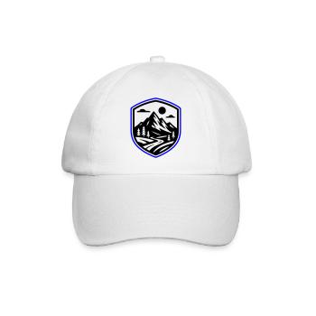 Montagnes, Nature, Paysage - Casquette classique - blanc/blanc - Devant