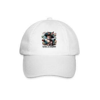 Chemise de voyage Adventure Bunny - Casquette classique - blanc/blanc - Devant