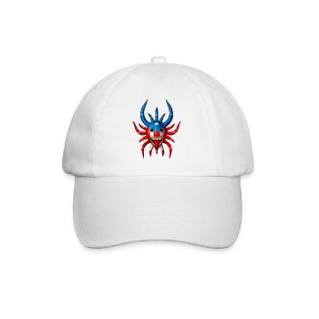 Puerto Rico Vejigante - Baseball Cap - white/white - Front