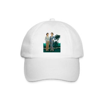 Beauté orientale de Kebaya sundanaise, Indonésie - Casquette classique - blanc/blanc - Devant