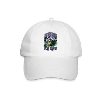 Ernsthaft über Blauzungenskinke Reptilienhalter - Baseballkappe - Weiß/Weiß - Vorne