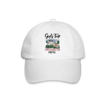 Girls Trip Neuschwanstein Castle - Baseball Cap - white/white - Front