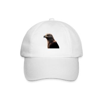 Aigle Pygargue à tête blanche Aigle royal Pygargue à queue blanche - Casquette classique - blanc/blanc - Devant