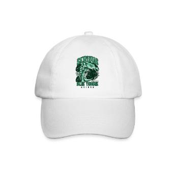 Ernsthaft über Blauzungenskinke Reptilienhalter - Baseballkappe - Weiß/Weiß - Vorne
