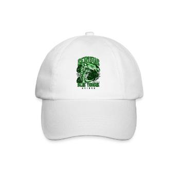 Ernsthaft über Blauzungenskinke Reptilienhalter - Baseballkappe - Weiß/Weiß - Vorne