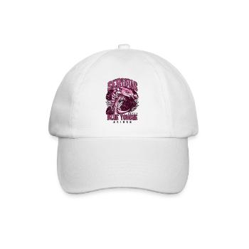 Serious About Blue Tongue Skinks Reptile Keeper - Baseball Cap - white/white - Front
