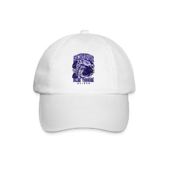 Ernsthaft über Blauzungenskinke Reptilienhalter - Baseballkappe - Weiß/Weiß - Vorne
