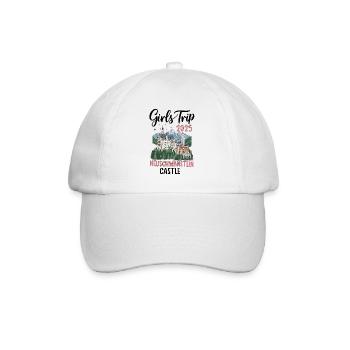 Girls Trip 2025 Neuschwanstein Castle - Baseball Cap - white/white - Front