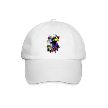 Aigle Pygargue à tête blanche Aigle royal Pygargue à queue blanche - Casquette classique - blanc/blanc - Devant
