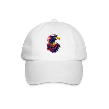 Aigle Pygargue à tête blanche Aigle royal Pygargue à queue blanche - Casquette classique - blanc/blanc - Devant