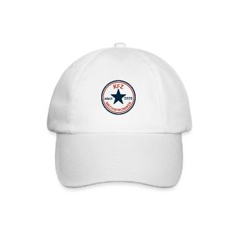KFZ Mechatroniker 2025 Badge - Baseballkappe - Weiß/Weiß - Vorne