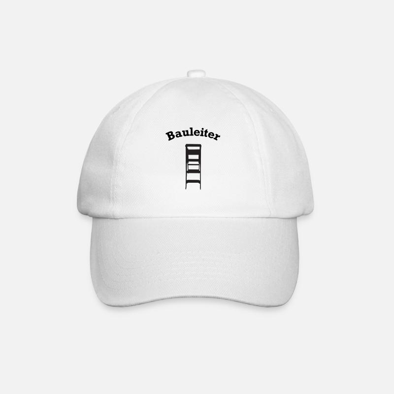 Construction manager construction site construction sites funny - Baseball Cap - white/white