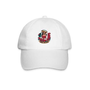 Viva Mexico Tradition and pride with Mexican - Baseball Cap - white/white - Front