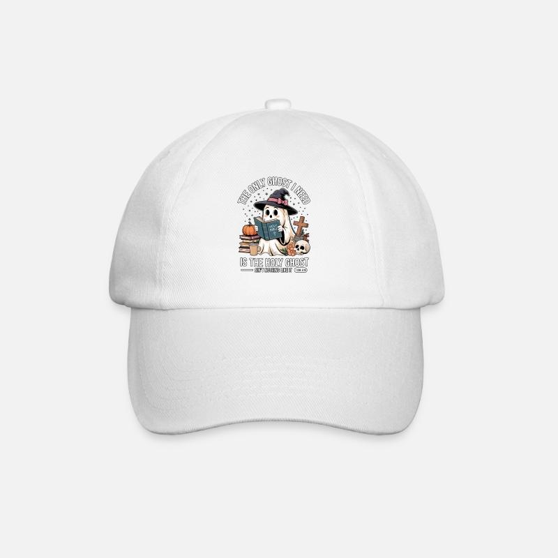 The Only Ghost I Need Is The Holy Ghost - Casquette classique - blanc/blanc
