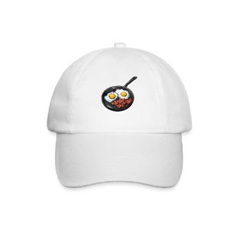 Cuisine Scène du petit déjeuner - Casquette classique - blanc/blanc - Devant