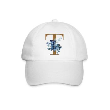 Fleur Bleue Monogramme T - Casquette classique - blanc/blanc - Devant