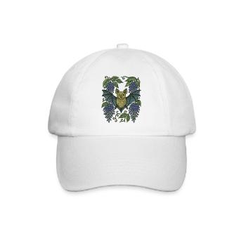 Fantaisie de chauve-souris - Casquette classique - blanc/blanc - Devant