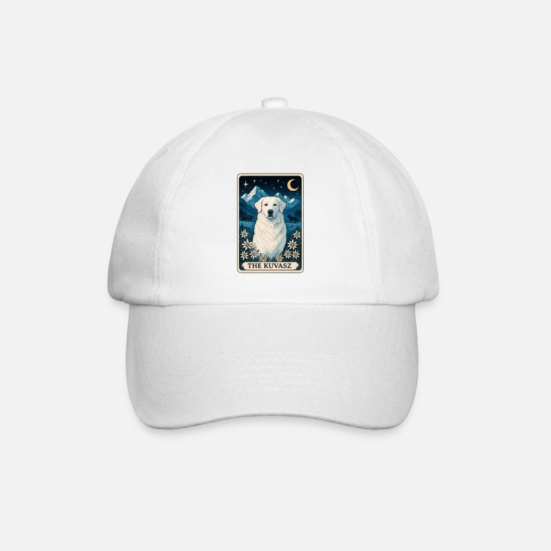 Kuvasz - Baseballkappe - Weiß/Weiß