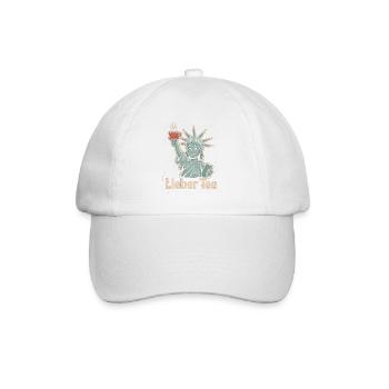 Cher thé Liberty Design - Casquette classique - blanc/blanc - Devant