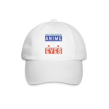 Anime Manga Otaku Kawaii Japan Cosplay Comic - Baseball Cap - white/white - Front