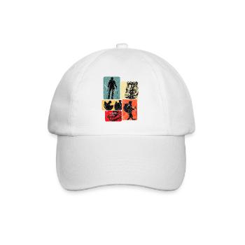 Hiking Hiking Nature Mountains - Baseball Cap - white/white - Front