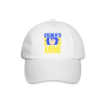 Anime Manga Otaku Kawaii Japan Cosplay Comic - Baseball Cap - white/white - Front